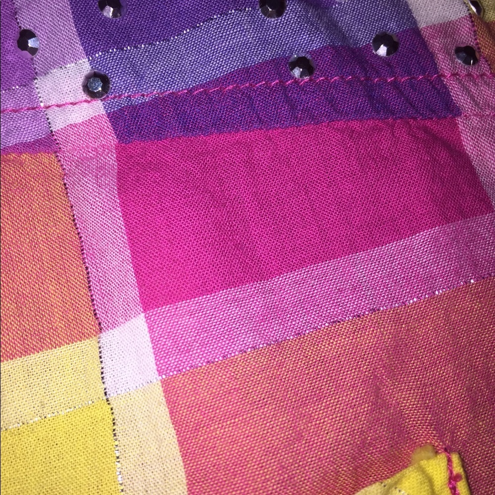 Multicolored Studded Button-Up - Picture 2 of 6